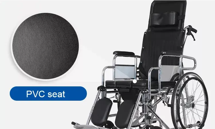 Commode Wheelchair 608gc PVC SEAT