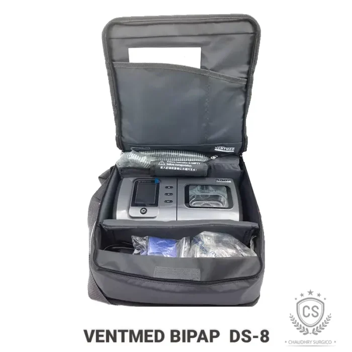 Portable BIPAP Machine VENTMED-BIPAP-DS-8 open bag