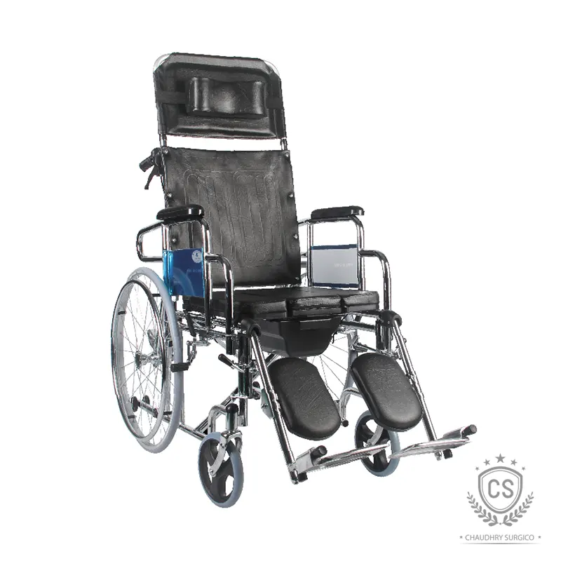 Wheelchair commode folding 608GC reclient