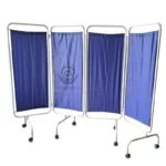 Hospital Ward Bed Side Parda Screen 4 Fold
