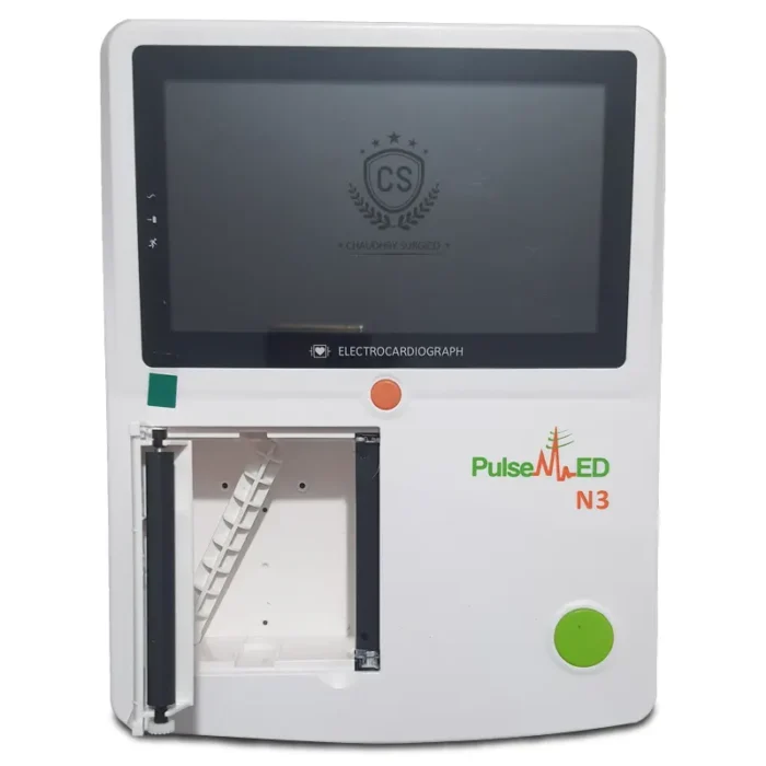 ECG Machine PULSEMED N3 Touch Screen Three channel - ECG Paper 80mm
