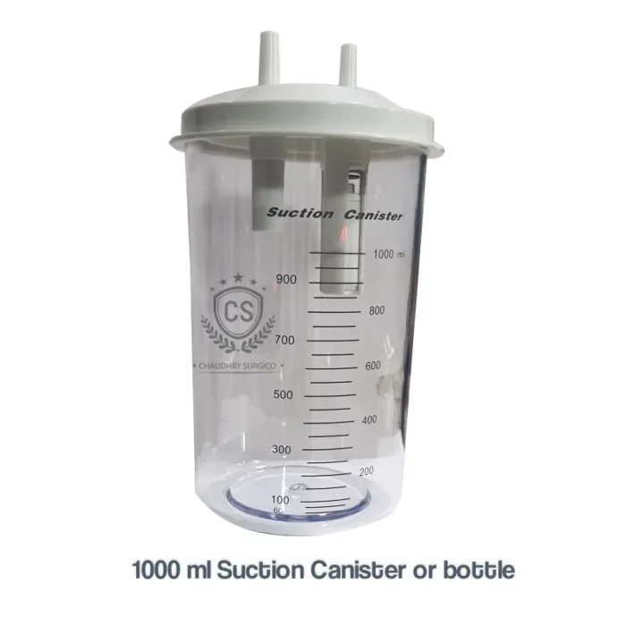 Portable phlegm suction Machine Lifecare / Yuwell 7E-A/B/D 1000ml suction bottle