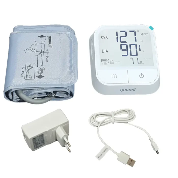 Blood Pressure Monitor Digital YUWELL YE670AR RECHARGEABLE BATTERY