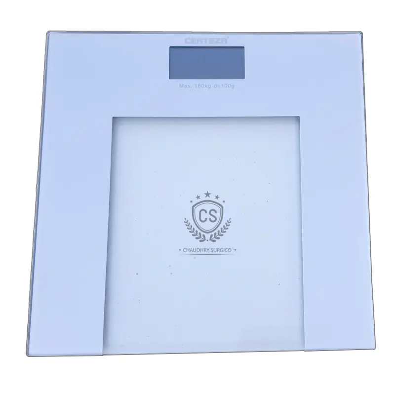 Adult Digital Glass Bathroom Body Weight Scale Certeza GS-807 main unit