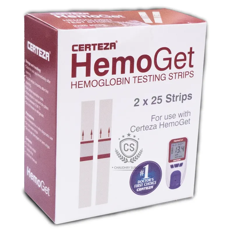 HB Strips Certeza Hemoglobin Meter HB-101 (50 strips)