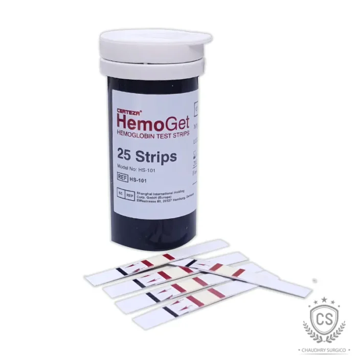 HB Strips Certeza Hemoglobin Meter HB-101 (50 strips) 25