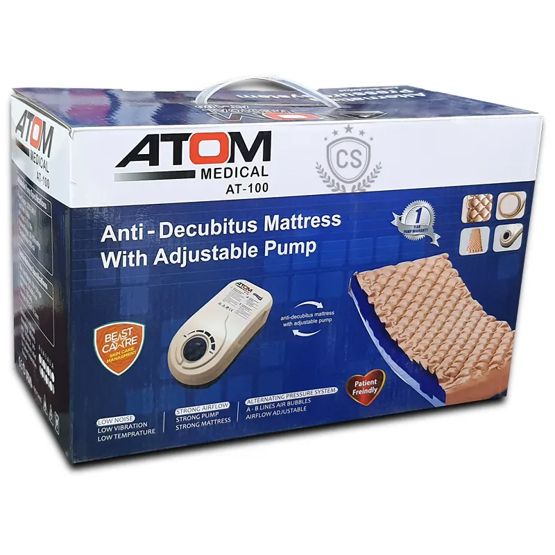 Air Mattress ATOM AT-100 Anti-decubitus Anti bedsore Mattress for patient