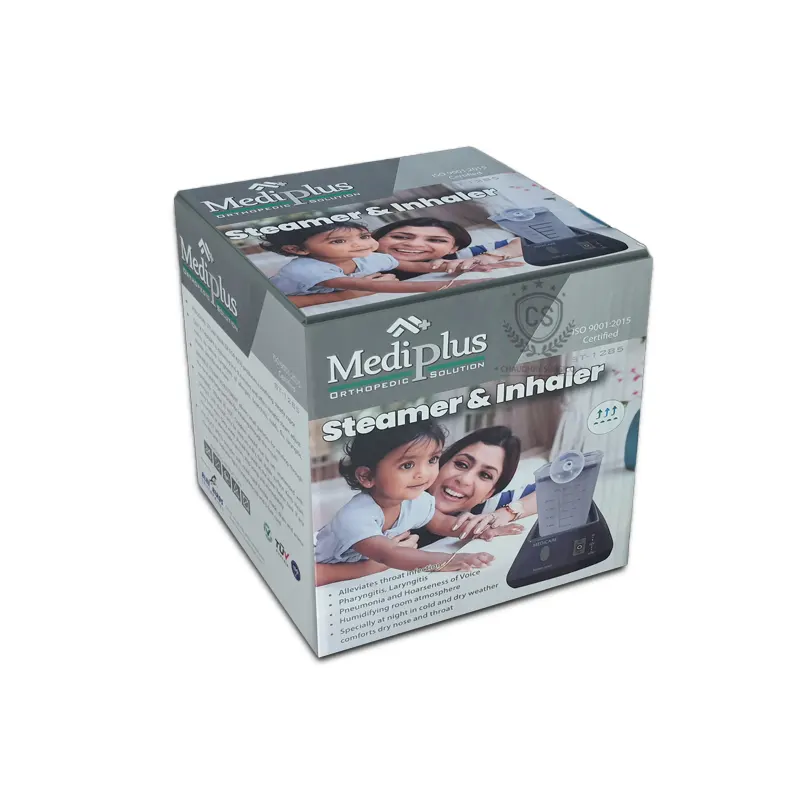 Mediplus Steamer & Inhaler for flu within box