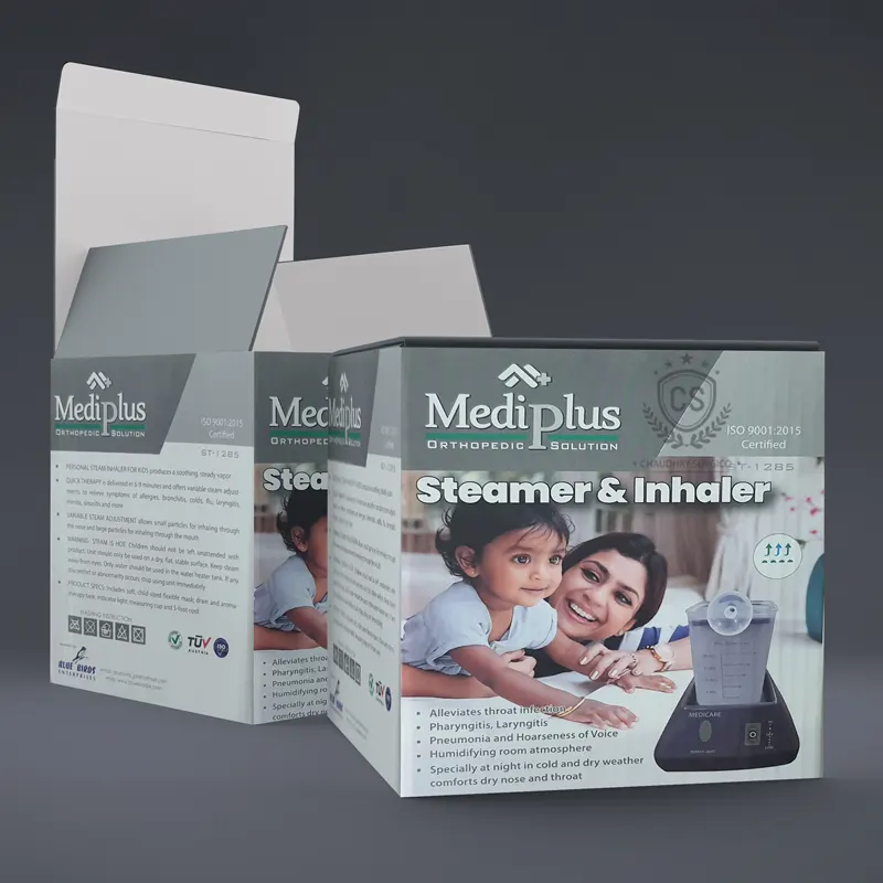 Mediplus Steamer & Inhaler for flu, Throat Infection & Pneumonia
