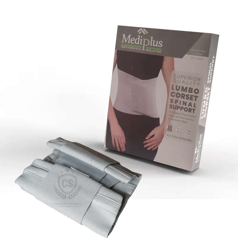 Mediplus Lumbo Corset Spinal Support Belt - Relieve Lower back pain