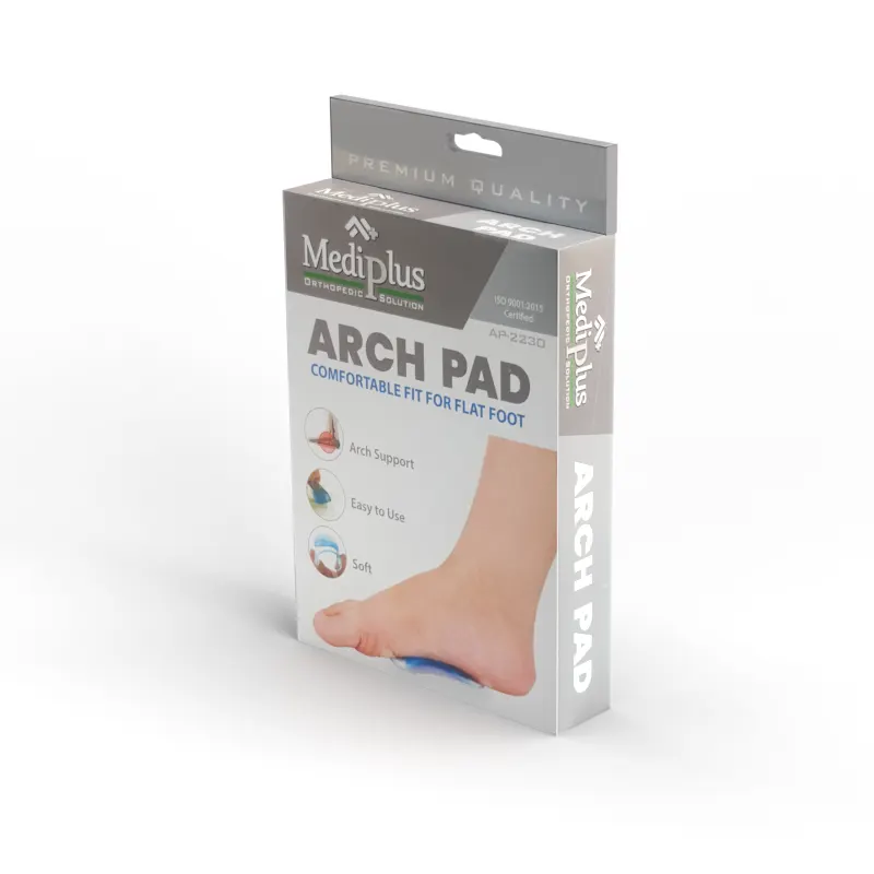 Mediplus Arch pads for Flat Feet plantar fasciitis and supination