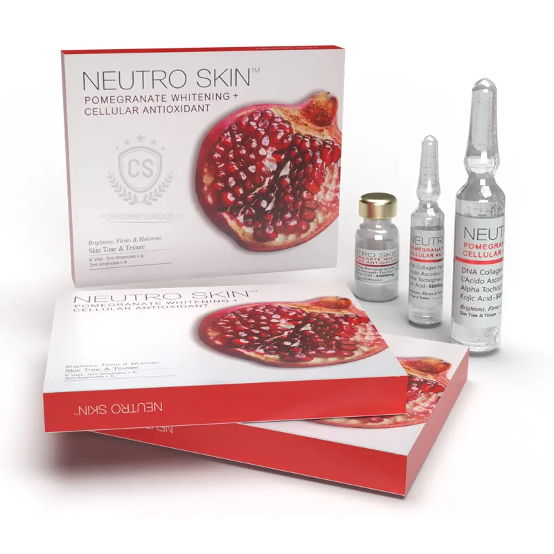 Neutro Skin Whitening Injections Pomegranate Whitening Antioxidant Glutathione