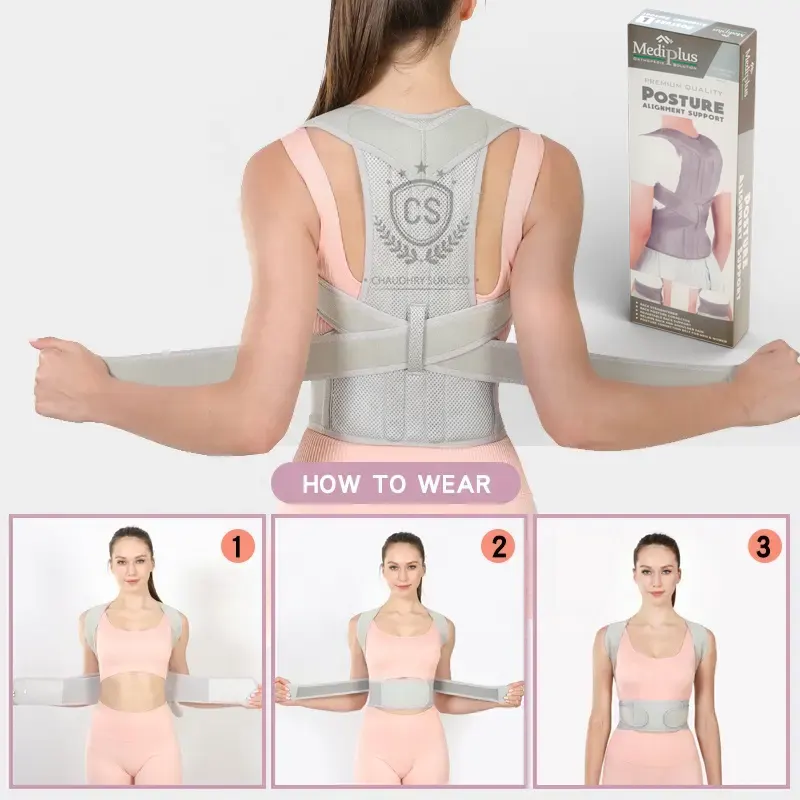 Posture Belt Mediplus  Posture Corrector Belt for back and shoulder pain