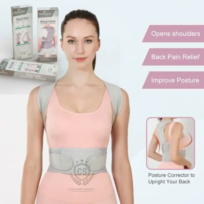 Posture Belt Mediplus Posture Corrector Belt for back and shoulder pain