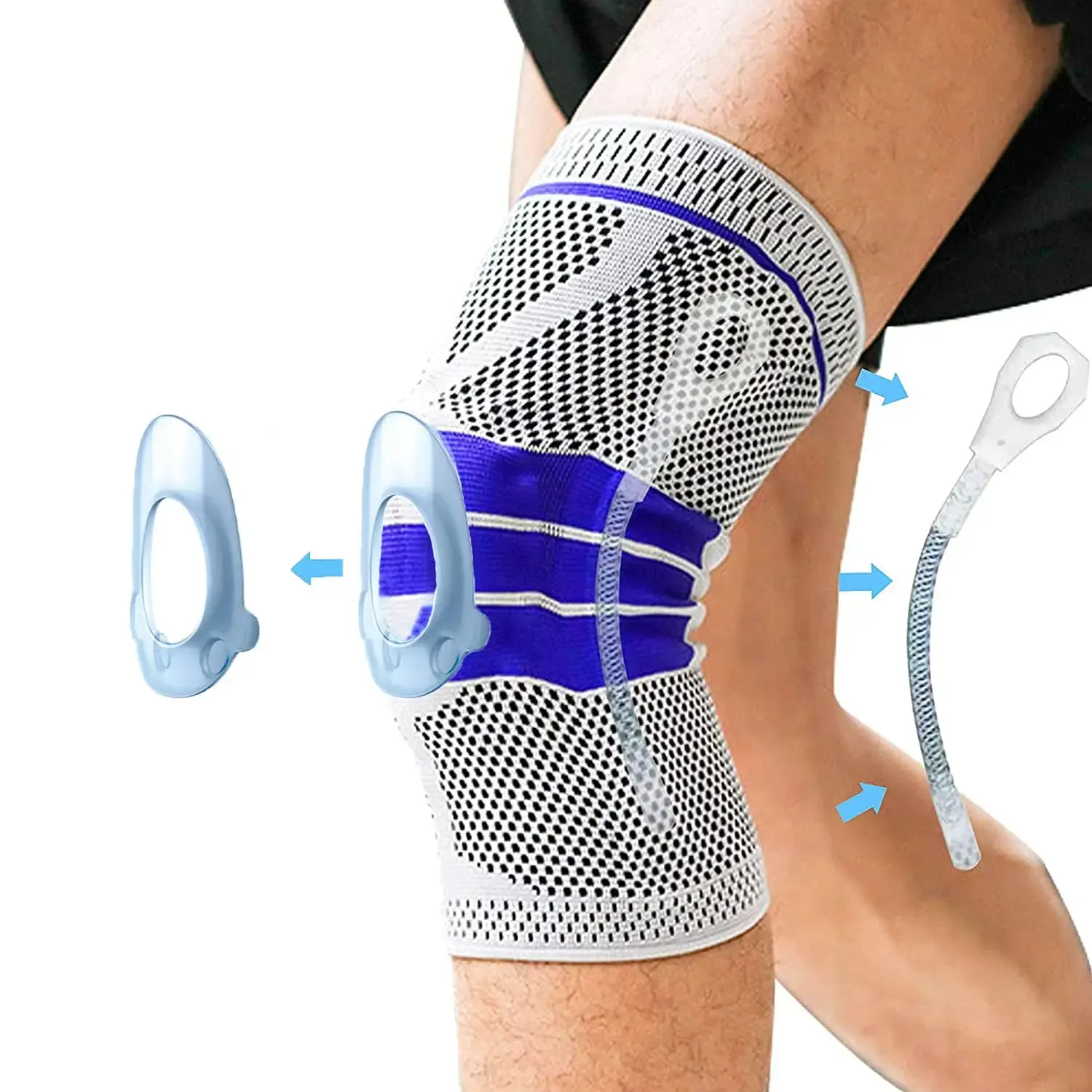 Knee Padded Patella Support Mediplus features