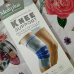 Knee Padded Patella Support Mediplus with silicone pads and spring