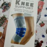 Knee Padded Patella Support Mediplus with silicone pads and spring