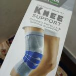 Knee Padded Patella Support Mediplus with silicone pads and spring