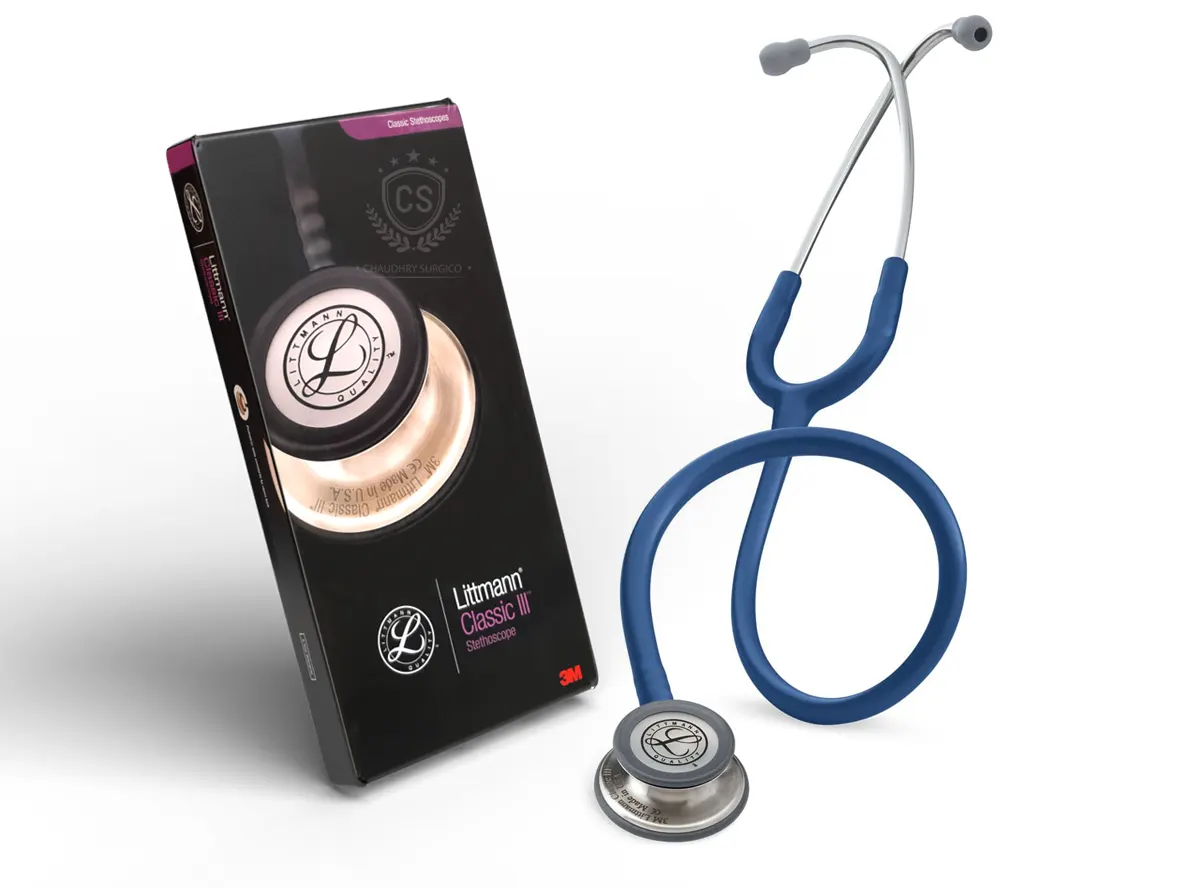 Littmann Classic 3 price in pakistan 3M Original Monitoring Stethoscope Navy blue color