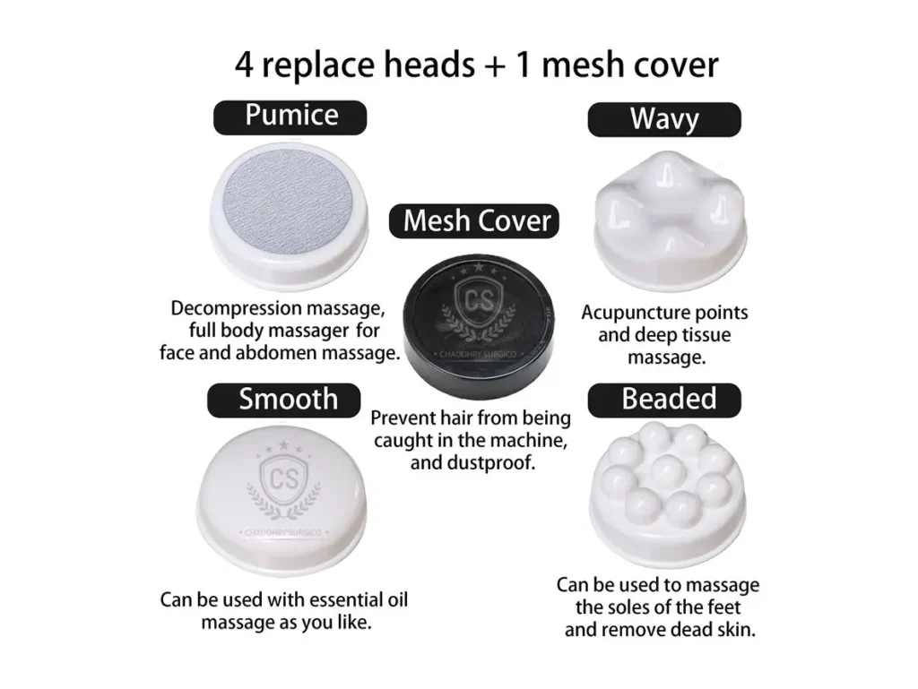 Massager Machine Lifecare LC940 massager machine for legs with four heads