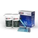 50 Sugar Test Strips pack of Glucometer Atom AT-600