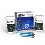 50 Sugar Test Strips pack of Glucometer Atom AT-600 Most economical strips
