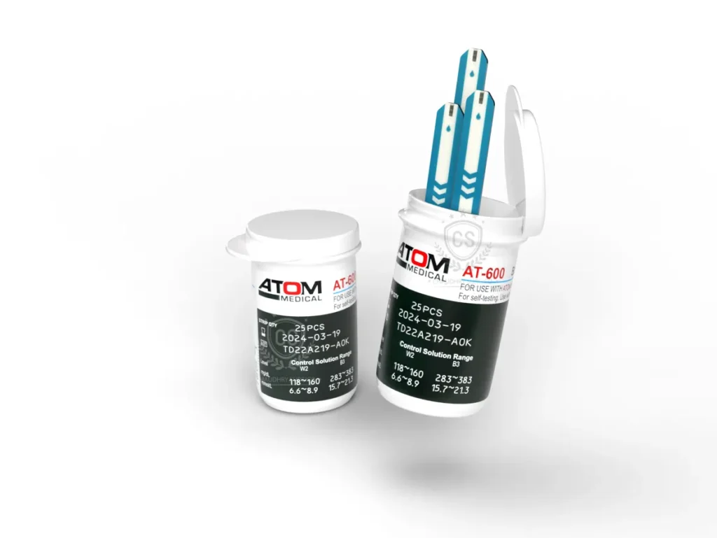 50 Sugar Test Strips pack of Glucometer Atom AT-600 Price in Pakistan