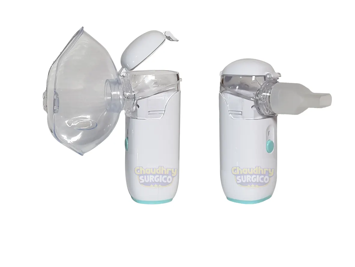 Portable Nebulizer Machine ZH-N3 - step3 - Assemble the mask or mouth piece
