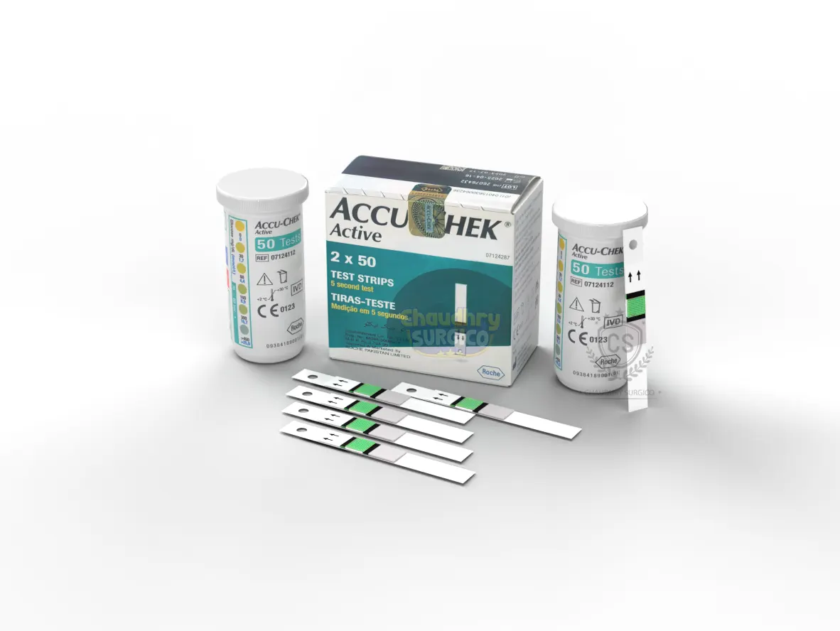 Accu chek Active Strips Pack of 100 code 333