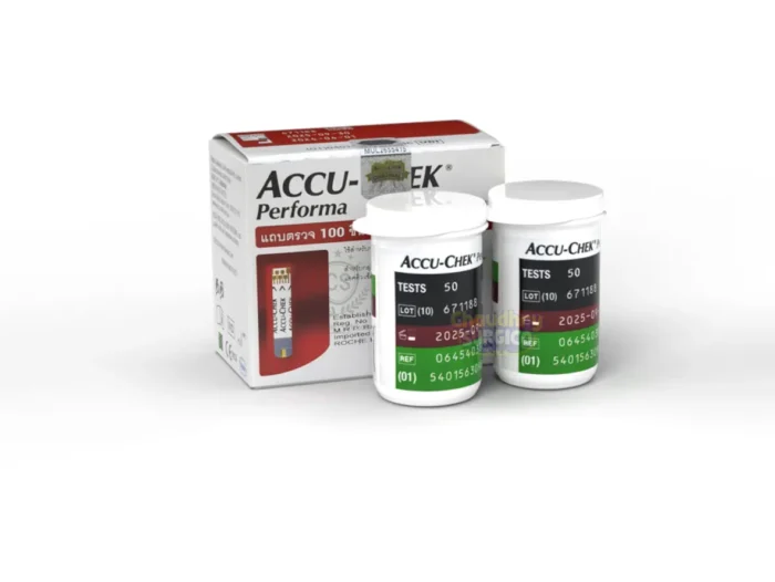 Accu-chek Performa Strips Pack of 100 (2x50) code 222