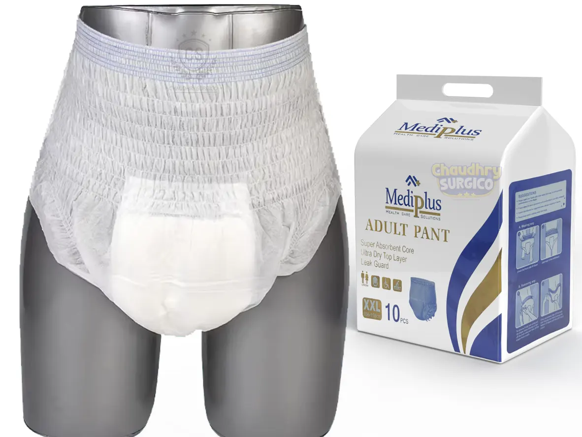 Mediplus Adult Panty pull up for Men and Woman Front View