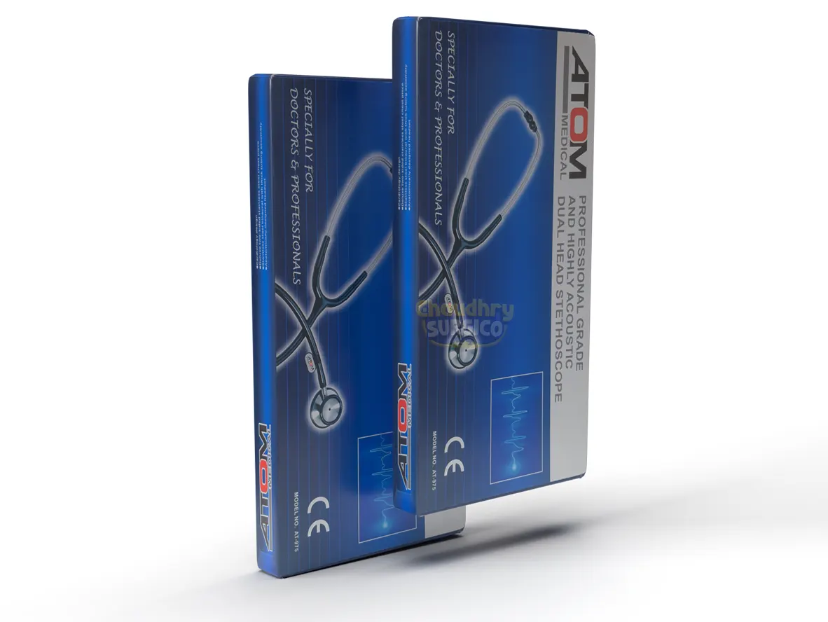 Atom Stethoscope Professional AT-975 dual head