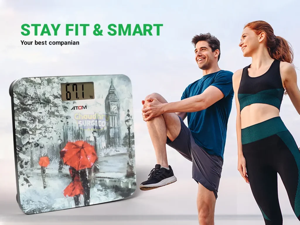 ATOM Digital weight Scale price in pakistan stay fit always