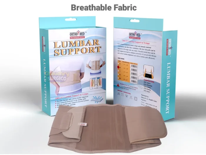 Orthomed Lumbosacral belt for back pain relief and support