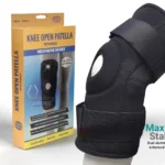 Knee Open Patella with hinges NEOPRENE SERIES MANA with dual aluminum hinges