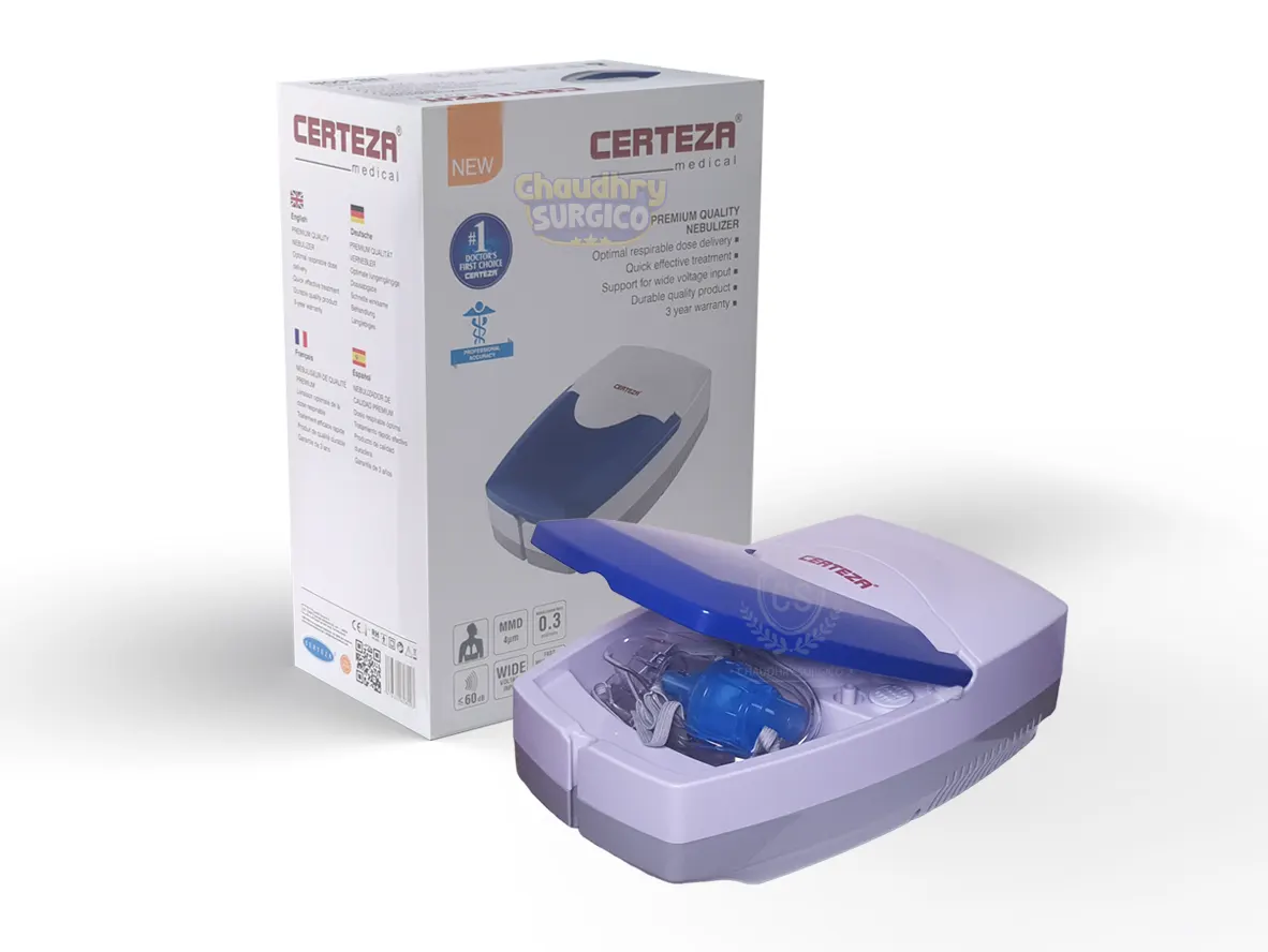 Nebulizer Machine Certeza NB-608 High pressure Nebulizer both for adults and childs