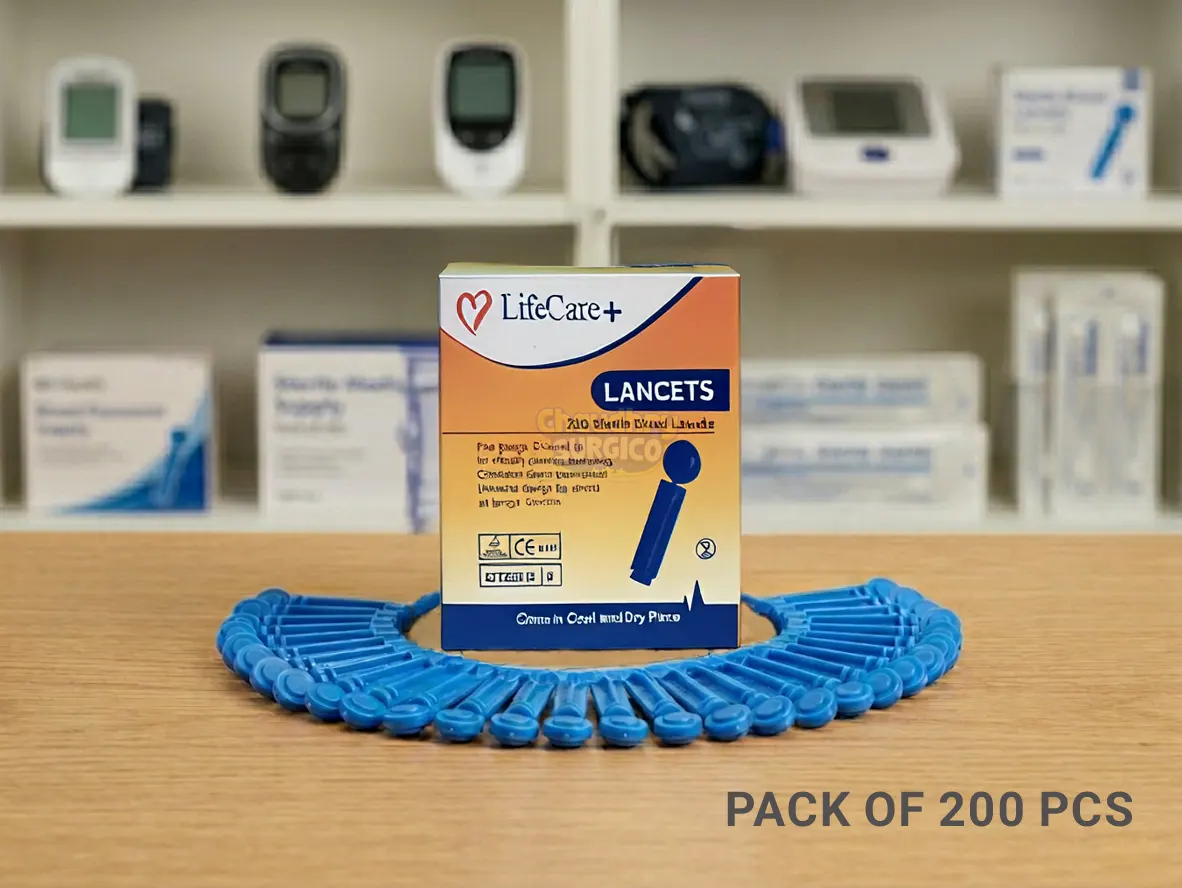 Sterile Blood Lancets for Glucometer Lancet Pen, sterilized for hygienic single-use application