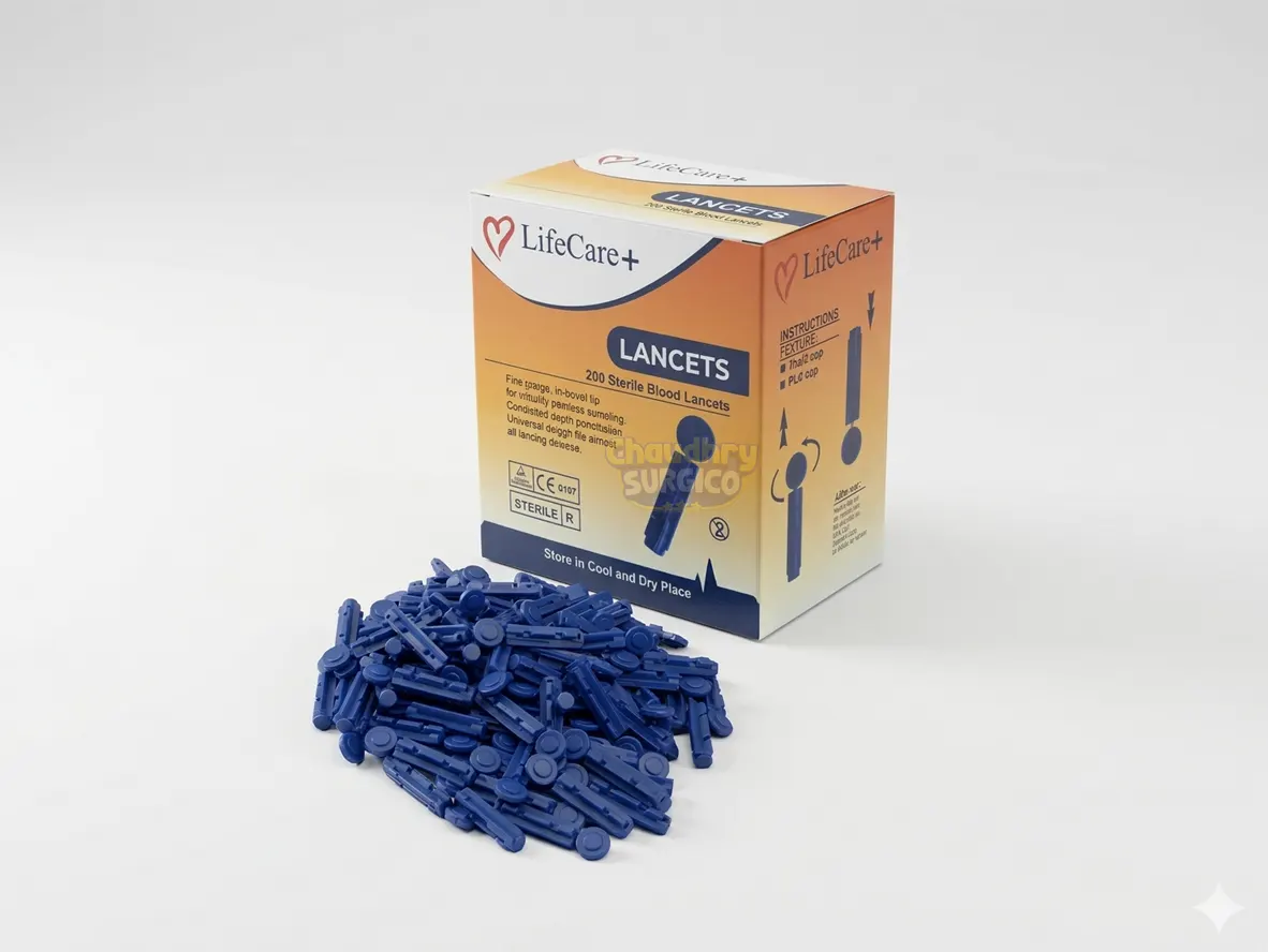 Sterile Blood Lancets for Glucometer Lancet Pen – Pack of 200 pcs copy