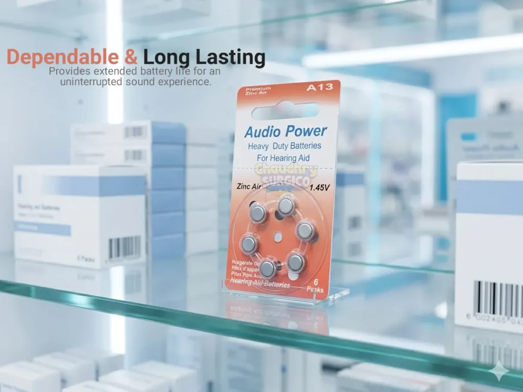 A13 Audio Power Hearing aid cells Batteries Dependable