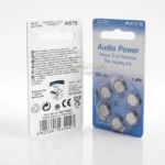 Audio Power Hearing aid cells Batteries size A675 pack of 6 cells